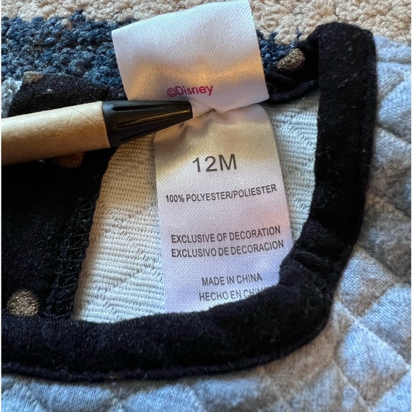 Minnie Mouse 3 Tops Shirt Dress 12-18 Months Girl H&M Disney Junior - Picture 6 of 7